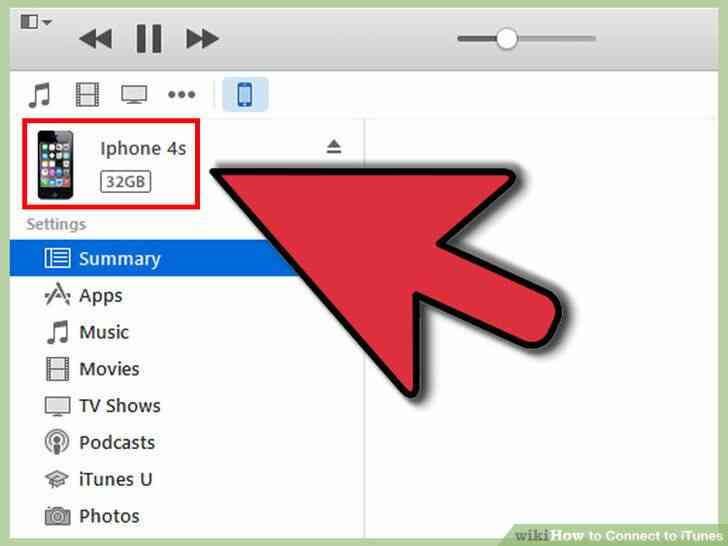 Image intitulé de se Connecter à iTunes à l